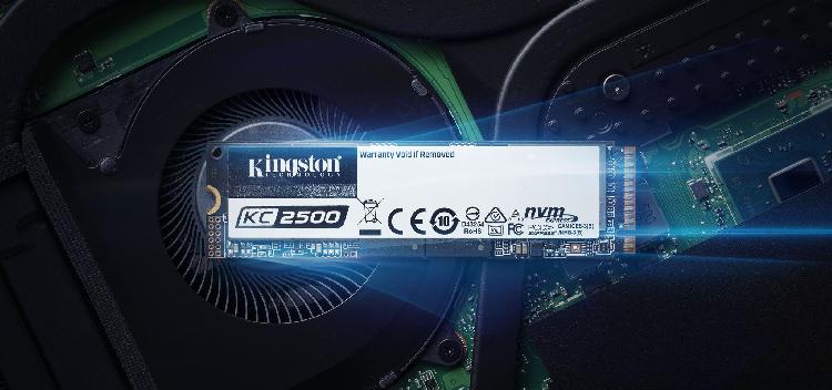 Kingston เปิดตัวไดร์ฟ KC2500 NVMe PCIe SSD รุ่นใหม่ล่าสุดในไทย